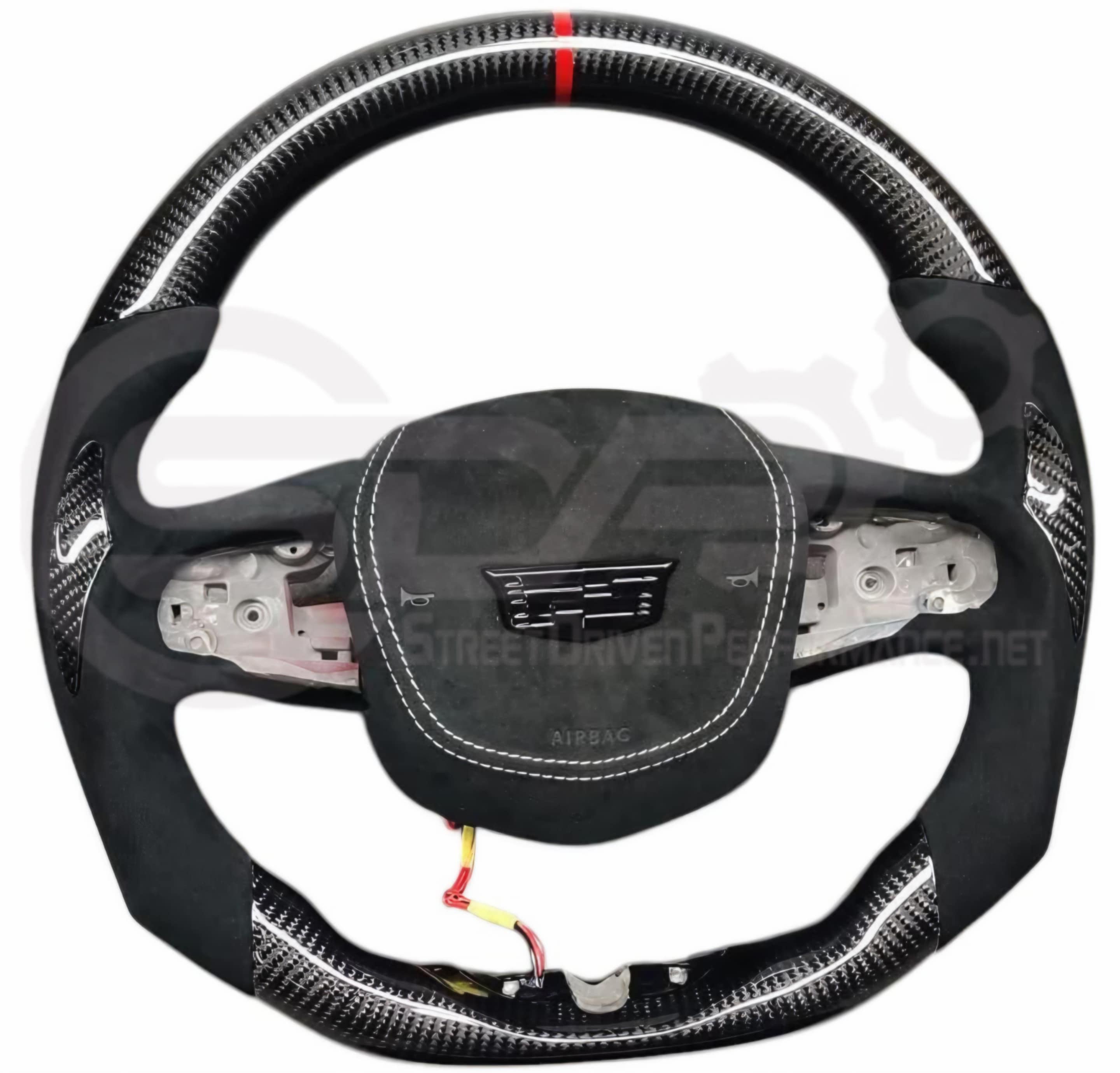 2020 - 2026+ CT5 CT5-V Blackwing BW - Custom Airbag Cover for Steering Wheel with options